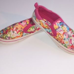 Shopkins Girls Multicolored Design Sneakers Size 13